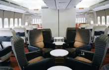 Podróżowanie Boeingiem 747 w latach 70 wyglądało...