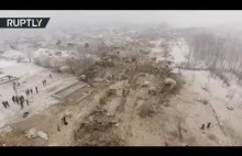 Samolot runął na ludzi w Kirgistanie [nagranie z miejsca wypadku]