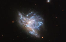 Zderzenie galaktyk w obiektywie teleskopu Hubble’a