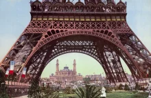 Spektakularne pocztówki uchwycone 1890 Francja w żywych kolorach