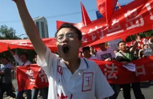 Fala antyjapońskich protestów w Chinach: "Japońskie diabły, precz!"