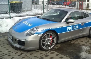 Pierwsze Porsche we flocie polskiej Policji