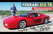 1994 Ferrari 512TR - Legendarna TESTAROSSA z plakatów i gumy turbo....
