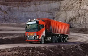 Autonomiczne ciężarówki Volvo wspomogą zawodowych kierowców w kopalni wapienia
