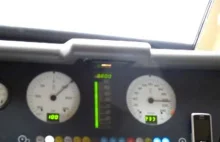 Elektrowóz "Taurus" przyspieszenie od 0 do 230km/h