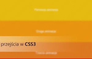 Efekt przejścia w CSS3