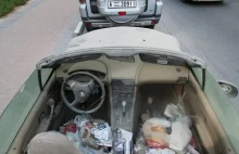 Porzucone samochody w Dubaju