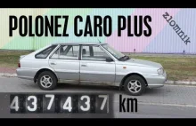 Złomnik: Polonez Caro Plus z przebiegiem 440 tys km