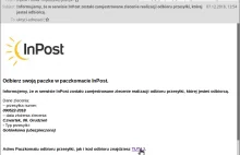 Trojan oraz ransomware w kampanii podszywającej się pod InPost