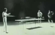 A w ping ponga Bruce Lee grał tak...