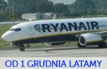 Ryanair: od 1 grudnia latamy z dwoma bagażami podręcznymi!