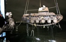 KV-1 wyciągnięty z wody