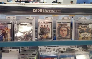 Sprzedaż filmów Ultra HD Blu ray zalicza bardzo dobry początek!