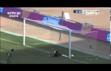 Kuriozalny gol samobójczy w lidze chińskiej!