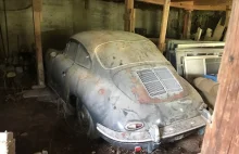 Porsche 356B Super 90 – kolejny skarb znaleziony w stodole