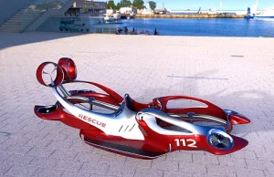 Polski projekt Hoverbike Raptor - pionowzlot z silnikiem z Suzuki Hayabusy