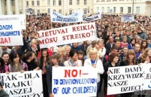 Polacy Wileńszczyzny bronią swoich szkół - dziś pikieta pojutrze strajk...