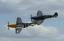 Spitfire i P-51 Mustang. Porównanie i pojedynek legend lotnictwa.