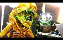 Zmutowana wersja Aliena z Predatorem w walce z Predatorem i ekipą z Star Wars