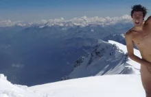 Turyści robią sobie zdjęcia nago na Mont Blanc. Władze obawiają się tragedii.