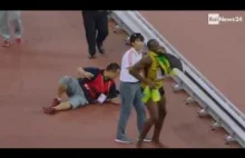 Zamach na Usaina Bolta po finale 200m