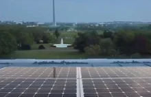 Panele solarne zainstalowane w Białym Domu pokrywają tylko 2% poboru mocy [ENG]
