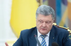 Petro Poroszenko: Ukrainie grozi wojna z Rosją
