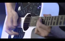 Gitara akustyczna z bezprzewodowym kontrolerem MIDI