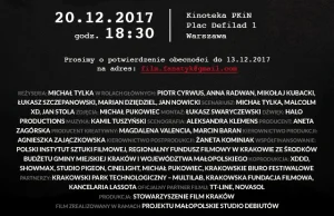 Nareszcie jest! 22.12.2017 premierowy pokaz filmu "Fanatyk"