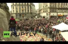 Bruksela: antyimigranckie zamieszki na Place de la Bourse.