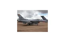 Staruszka poderwała w powietrze F-16