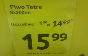 Dobra promocja w Poznańskim Tesco