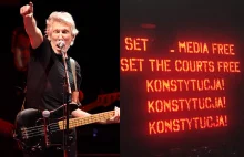 Pink Floydzi wyświetlili polityczne hasła podczas swojego koncertu w Krakowie