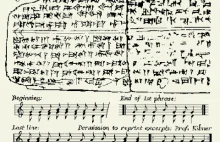 Najstarsza znana pieśń z kultury sumeryjskiej, zapisana w języku akadyjskim.
