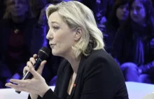 Front Narodowy Marine Le Pen liderem sondaży przed eurowyborami
