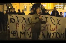 Protest przeciwko sprowadzaniu imigrantów do Polski - BIAŁYSTOK 18.11.15