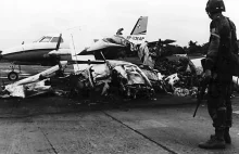 Samolot z polską szachownicą, podczas inwazji USA na Panamę w 1989???
