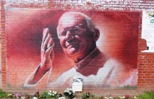 Jan Paweł II - graffiti