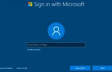 Windows 10 od teraz wymusza zakładanie kont online przy instalacji systemu