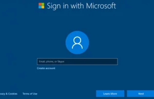 Windows 10 od teraz wymusza zakładanie kont online przy instalacji systemu