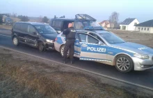 Polsko-niemiecki pościg za skradzionym Volkswagenem – 21-latek w rękach policji
