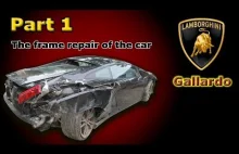 Lamborghini. Body repair. Part 1. Ремонт кузова. Часть...