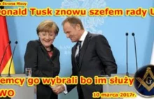 Donald Tusk za swoje destruktywne działania na rzecz Polski, został po raz...