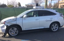 Tak wyglądała pierwsza stłuczka spowodowana przez autonomiczny pojazd Google