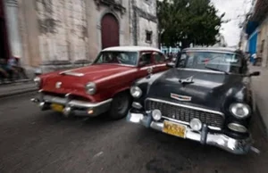 Średnia wieku aut na Kubie - 63 lata !