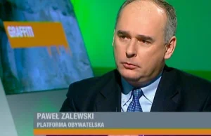 Paweł Zalewski nie dostaje się do europarlamentu.