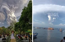 30 zdjęć pokazujących przerażającą moc wulkanu Taal