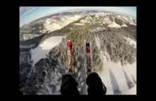 Spektakularny przelot nad Tatrami