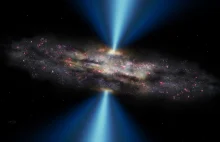 Przerośnięta czarna dziura w typowej galaktyce