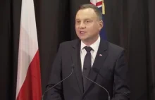 Andrzej Duda myli Nową Zelandię z Irlandią